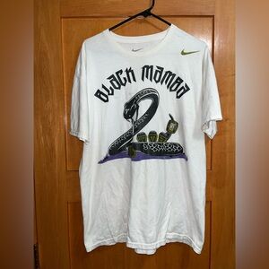 Nike Black Mamba 5 Rings Kobe Bryant Los Angeles Lakers T-Shirt - Mens Size XL